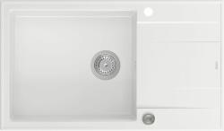 Quadron Evan graniteq mosogató 86x50 cm fehér HCQE58650U1_BS_P2O (HCQE58650U1BSP2O)