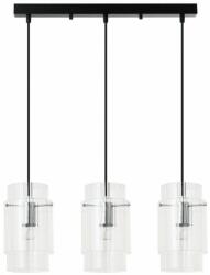 Light Prestige Savona függőlámpa 3x40 W átlátszó-ezüst LP-707/3L