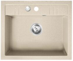 FDesign Carioca gránit mosogató 58x48 cm bézs FD9-11-4858-88