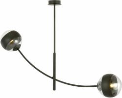 Emibig Hunter Stripe mennyezeti lámpa 2x10 W sárgaréz-átlátszó 1101/2