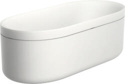 Hansgrohe Suite térben álló kád 188.4x82.7 cm ovális fehér 42005340 (42005340)