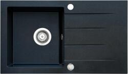 iceBerg Focus gránit mosogató 76x44 cm szürke/grafit/onix ZFS1411 (ZFS1411)