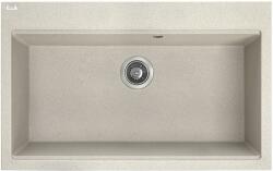 Laveo Tau gránit mosogató 80x50 cm bézs SBT4108 (SBT4108)