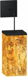 Abigali Marble Stone oldalfali lámpa 1x7 W fekete-bézs MWLS-6617-607Y