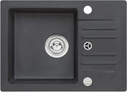 Alveus Foxtrot gránit mosogató 58x42 cm fekete 9653291 (9653291P)