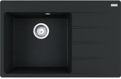 Franke Centro gránit mosogató 78x50 cm fekete 114.0633. 145 (1140633145)
