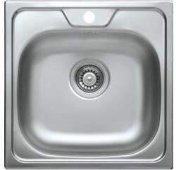 Alveus Allux acél mosogató 48x48 cm acél 1074634 (1074634K)