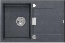 Quadron Owen graniteq mosogató 76x50 cm fekete HQO7650U8_BS