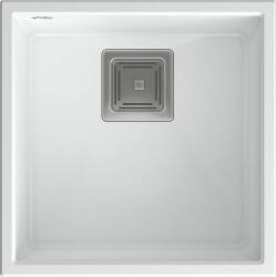 Quadron David graniteq mosogató 42x42 cm fehér HQD4242U1-BS (HQD4242U1BS)