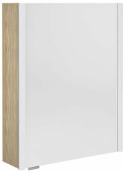 SAPHO Alix szekrény 56x17.5x70 cm tükörrel világos bodza-bézs AX156-0013