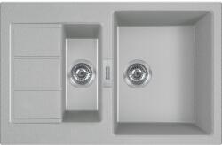 Franke Sirius 2.0 tectonite mosogató 78x50 cm szürke/grafit/onix 143.0618. 684 (1430618684)