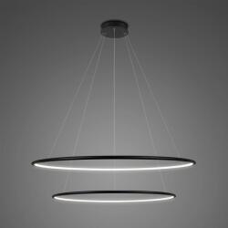Altavola Design Ledowe Okręgi függőlámpa 2x53 W fekete LA074/P_80_in_4k_black