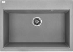 Laveo Tau gránit mosogató 70x50 cm szürke/grafit/onix SBT5107 (SBT5107)