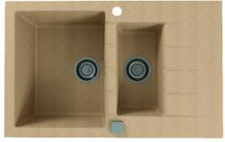 Alveus Cadit gránit mosogató 79x50 cm bézs 1131359 (1131359)