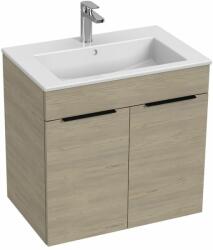 Jika Cube mosdó szekrénnyel 64 cm kőris H4536011765141