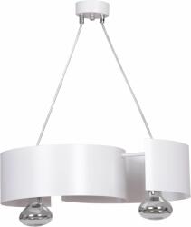 Emibig Vixon függőlámpa 2x15 W fehér-króm 306/2