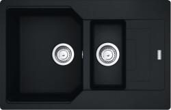 Franke Urban gránit mosogató 78x50 cm fekete 114.0687. 298 (1140687298)