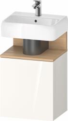 Duravit Qatego szekrény 44x35x64.5 cm mosdókagyló alá akasztható fehér-fa QA4076R30220000