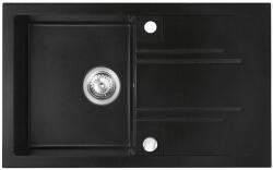 FDesign Carioca gránit mosogató 78x48 cm szürke/grafit/onix FD9-13-4878-22 (FD913487822)