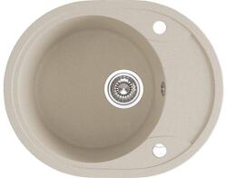 Laveo Dafne gránit mosogató 58x47 cm bézs SBD483T (SBD483T)