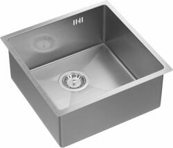 Quadron Anthony acél mosogató 44x44 cm acél MF4444BS