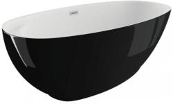 Polimat Kivi térben álló kád 165x75 cm ovális kétszínű 00472 (00472)