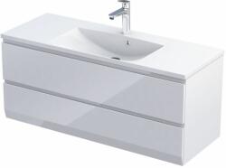 Oristo Brylant Uni szekrény 119.6x45.5x50 cm mosdó alatt álló fehér OR36-SD2S-120-1-V3