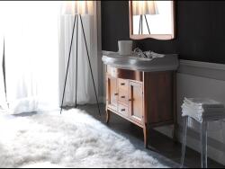 Kerasan Retro szekrény 100x54.5x75 cm mosdó alatt álló dió 734740