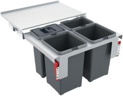 Franke Garbo hulladéktartály 40 l acél-szürke 121.0200. 676 (1210200676)