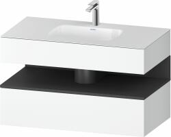 Duravit Qatego mosdó szekrénnyel 100 cm fehér QA4786049180010