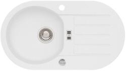 Alveus Niagara gránit mosogató 77.5x43.5 cm fehér 1124011 (1124011)