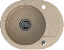 Quadron Johnny graniteq mosogató 58.5x46 cm bézs HCQC5846BEZK (HCQC5846BEZK)