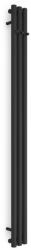 Oltens Stang fürdőszoba radiátor dekoratív 180x15 cm fekete matt 55011300 (55011300)