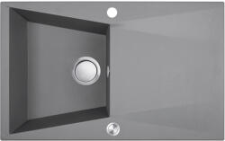 Laveo Grenada gránit mosogató 78x48 cm szürke/grafit/onix SBG511T