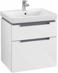 Villeroy & Boch Subway 2.0 szekrény 58.7x45.4x59 cm mosdókagyló alá akasztható fehér A90900DH