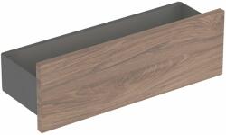 Geberit Smyle Square fürdőszoba polc 45 cm fekete-dió 500.362. JR. 1 (500362JR1)
