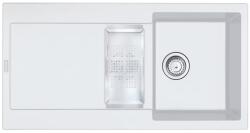 Franke Maris gránit mosogató 97x50 cm fehér 114.0675. 996 (1140675996)
