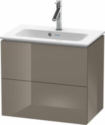 Duravit L-Cube szekrény 62x39.1x55 cm mosdókagyló alá akasztható szürke LC625608989