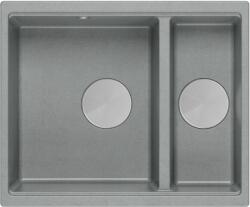 Quadron Logan graniteq mosogató 55x46 cm szürke/grafit/onix HCQL5646U5-BS_U (HCQL5646U5BSU)