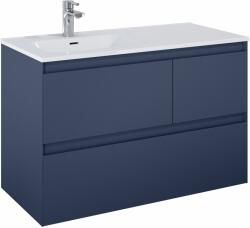 Elita Split szekrény 100x45.8x63.5 cm mosdókagyló alá akasztható kék RE011006157030