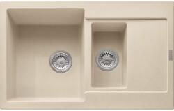 Franke Maris gránit mosogató 78x50 cm bézs 114.0675. 986 (1140675986)