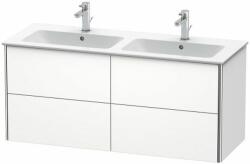 Duravit XSquare szekrény 128x47.8x56 cm mosdókagyló alá akasztható fehér XS417501818