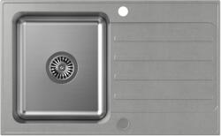 Quadron Kenneth gránit és acél mosogató 78x48 cm szürke/grafit/onix FUS_K7848SZ (FUSK7848SZ)