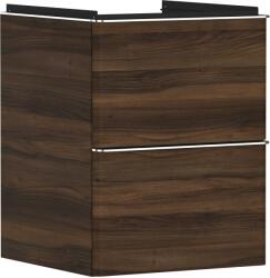 Hansgrohe Xelu Q szekrény 48x49.5x60.5 cm mosdókagyló alá akasztható dió-króm 54022000