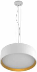 Light Prestige Hudson függőlámpa 1x36 W fehér-arany LP-043/1PWH/GD