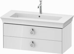 Duravit White Tulip szekrény 98.4x45.8x41 cm mosdókagyló alá akasztható fehér WT435208585