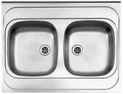 Alveus Primal acél mosogató 80x60 cm acél 1124501 (1124501)