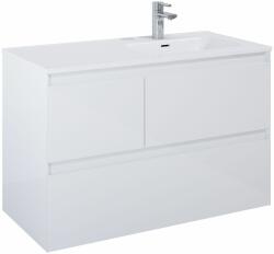 Elita Split szekrény 100x45.8x63.5 cm mosdókagyló alá akasztható fehér RE011005158060