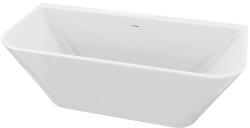 Lavita Elias fal mellé szerelhető fűrdőkád 170x80 cm négyszögletes fehér 5900378345114 (5900378345114)
