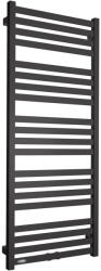 Oltens Vanlig fürdőszoba radiátor íves 121x50 cm fekete matt 55008300 (55008300)